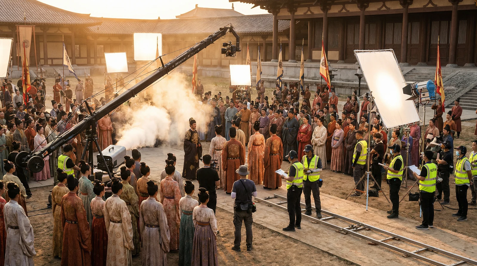 呦呦视频古装大片拍摄现场幕后花絮